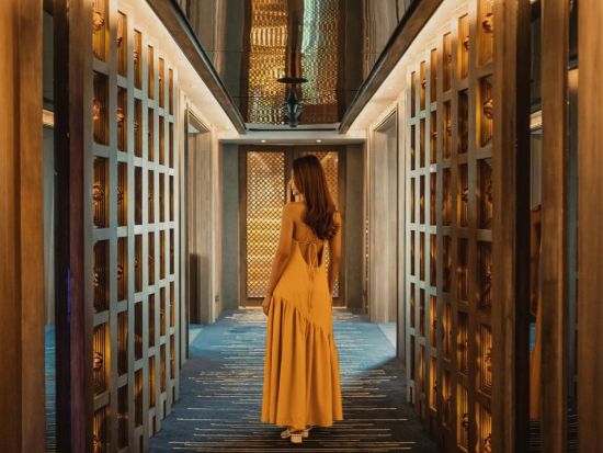 帰国日プラン！5つ星ホテル「バンヤンツリーバンコク」でのスパ＋サフロンレストラン「Saffron」での5コースディナー＋空港お送り ＜貸切送迎車＞