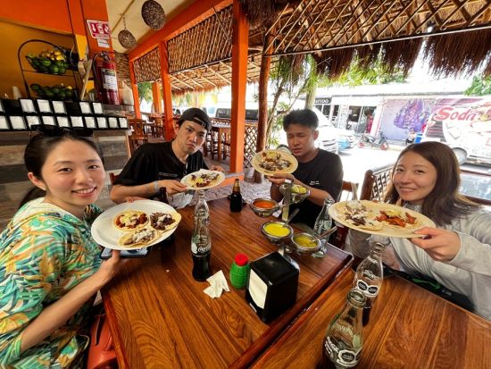 グランセノーテシュノーケリング トゥルム遺跡＋プラヤ・デル・カルメン散策付き＜貸切／1日／昼食／日本人インストラクター／水中写真プレゼント＞