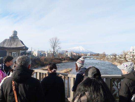 夕顔瀬橋（岩手山）
