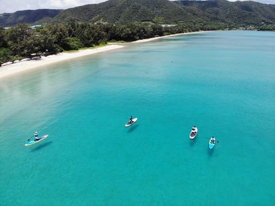 奄美大島【かくれ浜120分】SUP・シーカヤックから選べる ！透明度抜群の奄美ブルーを満喫！ドローン撮影無料！お一人様も可能 by 奄美シーランド