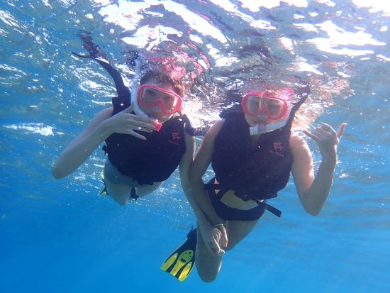 バラス島シュノーケリング＆キャニオニング　海と川満喫1日プラン！選べるバラス島シュノーケリング半日プランも！＜上原地区送迎無料／写真無料／西表島＞