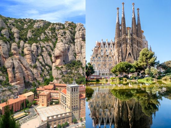 モンセラット＋世界遺産サグラダ・ファミリア　1日観光ツアー＜英語ガイド／バルセロナ発＞