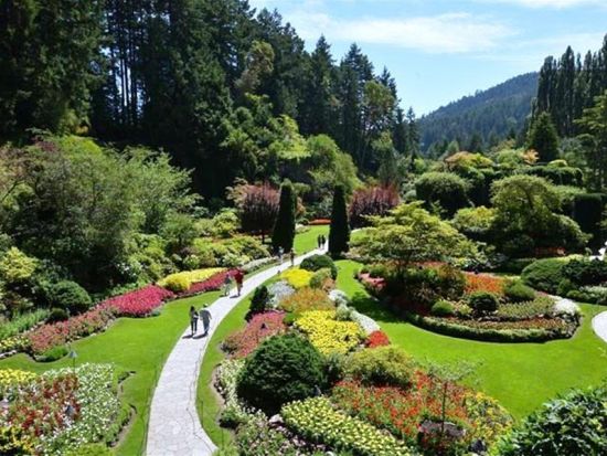 ビクトリアとブッチャートガーデン　1日観光ツアー ＜多言語オーディオガイド／バンクーバー発＞