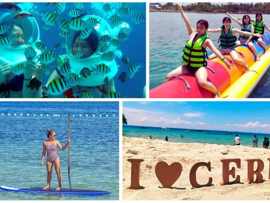 シーウォーカー　女性やお子様でも参加可能！水中を歩く簡単ダイビング体験＜マクタン島内ホテル送迎／日本語対応／BBQランチ付きプランあり＞