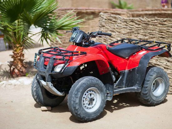 四輪バギーでタンシフトの自然を駆け巡る2時間ツアー&ミントティー付き＜送迎付き／英語／マラケシュ発＞