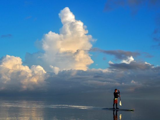 サンライズSUP or カヌーツアー 好きなアクティビティを選べる！朝から爽やか感動体験♪＜約2時間／市街地送迎可／西表島＞