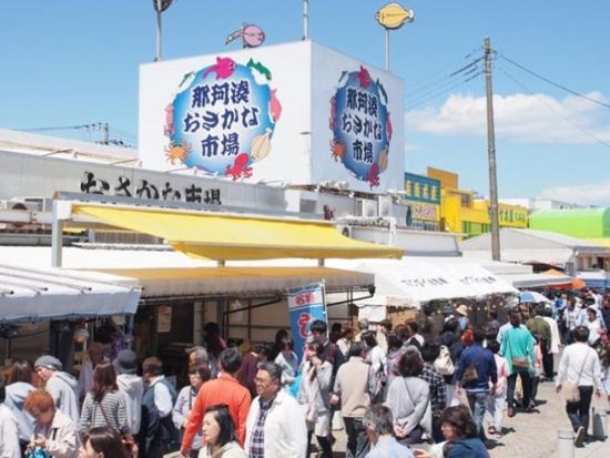 東京発 日帰りバスツアー ネモフィラ鑑賞＋いちご狩り食べ放題＋めんたいパーク大洗で工場見学＆試食体験も！ 那珂湊おさかな市場にて自由昼食＜4～5月／新宿発着＞