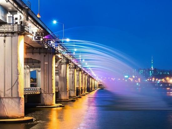 漢江ナイトクルーズ　ライブ公演や噴水ショー、花火観賞、サンセットなど選べるプラン ＜蚕室（チャムシル）発＞