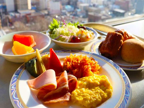 釧路プリンス朝食