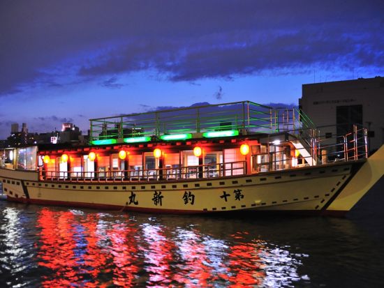 乗合屋形船 お台場・スカイツリー周遊コース 季節のお料理＆飲み放題付＜蔵前発＞by船宿 釣新