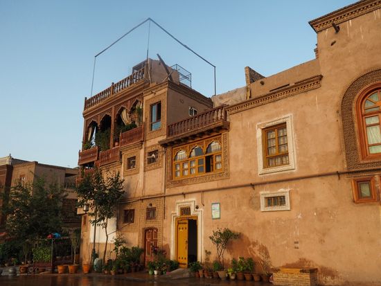 カシュガル旧市街 高台民居