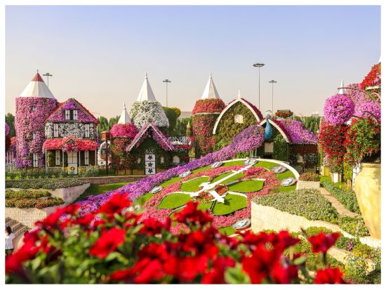 ドバイ・ミラクル・ガーデン入場券＋ホテル送迎 by Tiqets