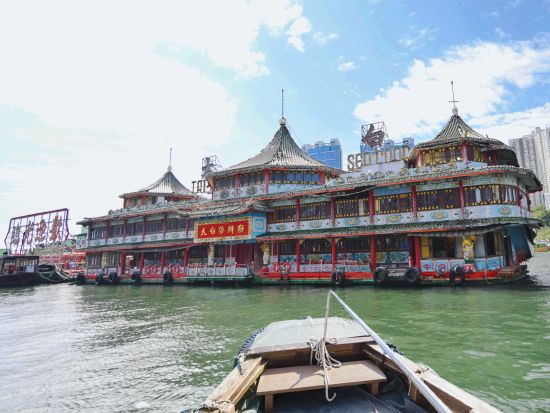 アバディーン漁村+クラシックなサンパンボートツアー　事前予約