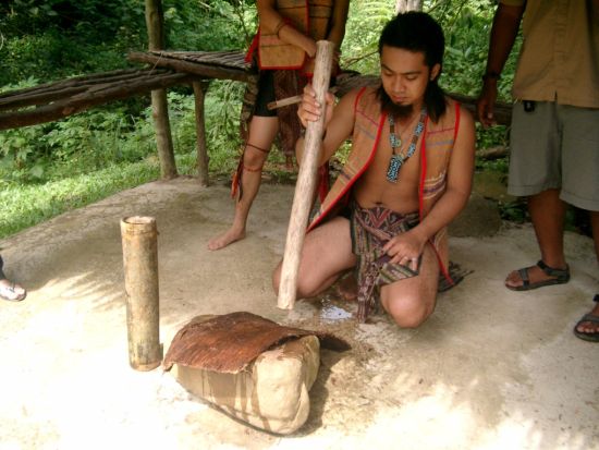 マリマリ文化村訪問＆テングザルとホタル観賞ツアー　ボルネオ島の伝統文化と自然を1日で堪能 ＜日本語ガイド／昼食＆夕食付き／コタキナバル発＞