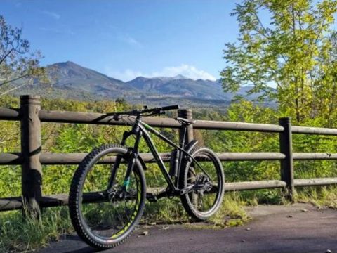美瑛サイクリングツアー 十勝岳を眺めながらの四季を楽しむコース！青い池+白ひげの滝etc. アシスト付きMTBでラクラク！＜5～11月／美瑛＆富良野送迎可＞