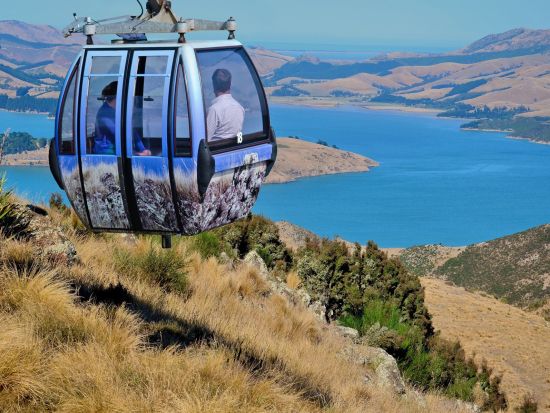 ゴンドラ往復チケット　クライストチャーチの絶景を山頂から堪能！＜英語／クライストチャーチ発＞