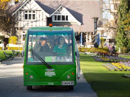 クライストチャーチ植物園ツアー！全天候型の電動シャトルで庭園内の見どころをご紹介＜約40分／英語ガイド／クライストチャーチ発＞