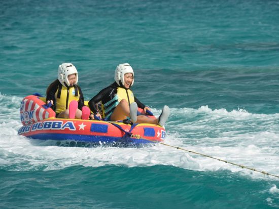 ビーチアクティビティ3種類 スリル満点！絶叫系MAX！絶景のオーシャンビューを楽しく満喫しよう！♪＜約30分／石垣島＞