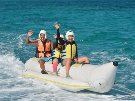 ビーチアクティビティ3種類 スリル満点！絶叫系MAX！絶景のオーシャンビューを楽しく満喫しよう！♪＜約30分／石垣島＞