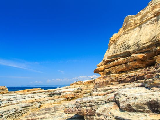 貸切観光タクシー 南紀白浜エリア 三段壁洞窟＋白良浜＋とれとれ市場など定番人気スポットを周遊＜2時間／1～9名／白浜発＞by 白浜第一交通