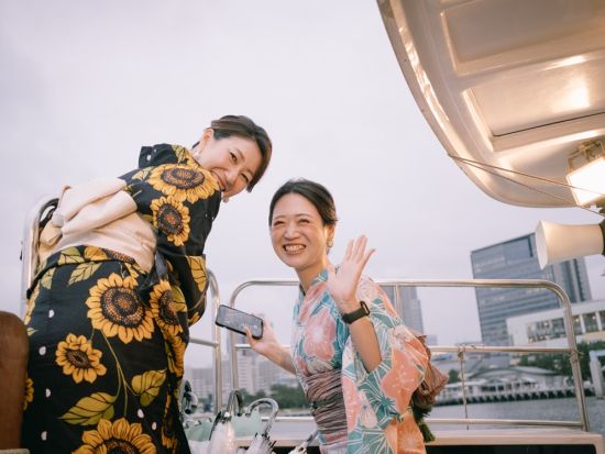 屋形船を貸切！ランチコース 名物の天ぷらや旬のお料理を貸切屋形船で満喫＜貸切／飲み放題付き＞byなわ安