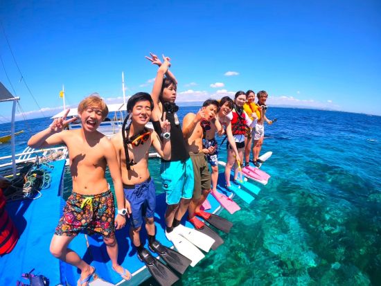 アイランドホッピング パンダノン島＆ヒルトゥガン島  天国に一番近い島と海洋保護区体験ダイビングまたはシュノーケル  ＜日本語ガイド／BBQランチ＞