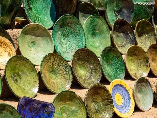 【マラケシュ発 モロッコ1泊2日】世界遺産アイト・ベン・ハッドゥ＋ティンフー砂丘でラクダ乗り体験＋陶器の町タムグルート＜英語＞