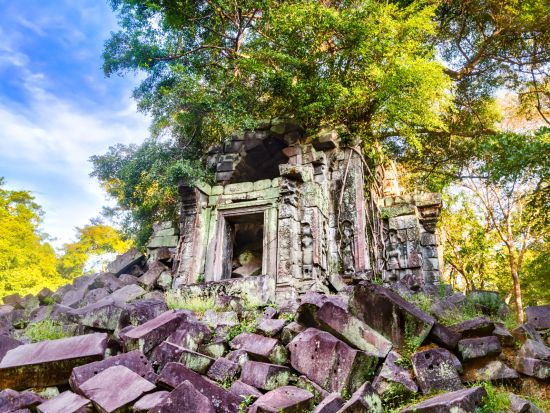 ベンメリア遺跡半日観光ツアー　午後出発なら穴場スポットでの夕日鑑賞も楽しめる！＜貸切プランあり／午前または午後／日本語ガイド＞