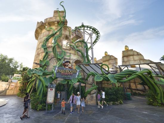 ユニバーサル・スタジオ・シンガポール　エクスプレスパス 優先レーンで人気アトラクションの行列をスキップ！＜シングルパス＞