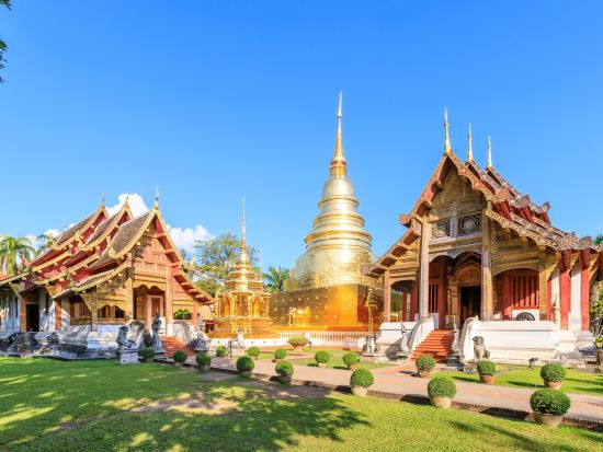 バンコク発 チェンマイ観光＋コムローイ祭り1泊2日宿泊ツアー　エアアジア利用　CADランタンフェスティバル＜ドンムアン空港発着＞