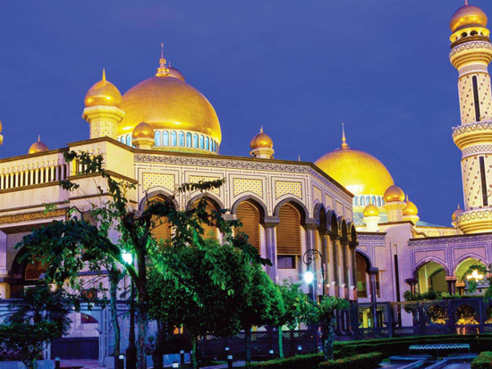 トランジット（乗り継ぎ）専用 ブルネイ観光ツアー　新旧モスク＆ガドン・ナイトマーケット＆ザ・モール ＜日本語ガイド＞