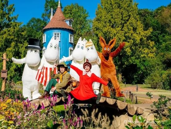 日帰りバスツアー ムーミンバレーパーク＆トーベ・ヤンソンあけぼの子どもの森公園＆小江戸川越散策 ＜2～5月の該当日／1日／横浜駅発＞