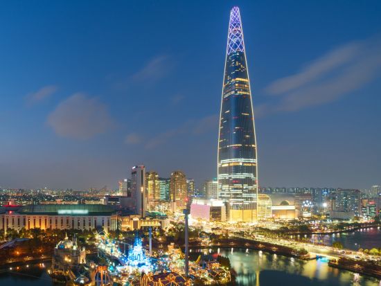 ロッテワールドタワー ソウルスカイ展望台　入場チケット