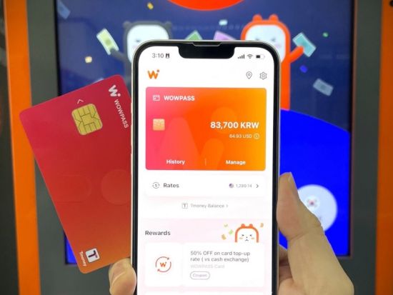 プリペイドカード「WOWPASS」事前購入サービス　外国人旅行者向け交通＆決済＆両替オールインワンプリペイドカード