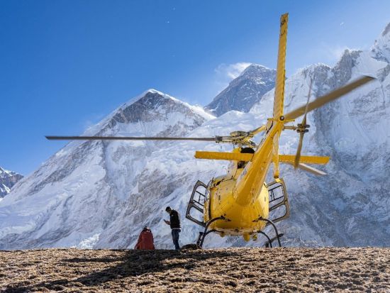 【6泊7日】エベレスト・ベースキャンプ・トレッキングツアー　ヘリコプター遊覧付き ＜朝食付き／英語または日本語ガイド／トリブバン国際空港発着＞