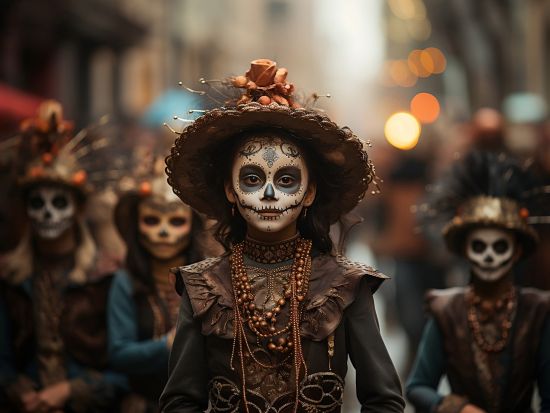 【11月1日・2日限定】メキシコの祝祭 死者の日ツアー！メキシコ国立自治大学＋ミスキックを巡り映画の世界を体験＜午後／日本語ガイド／メキシコシティ発＞