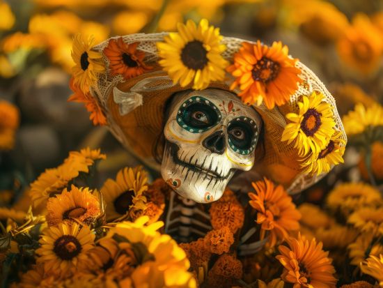 【11月1日・2日限定】メキシコの祝祭 死者の日ツアー！メキシコ国立自治大学＋ミスキックを巡り映画の世界を体験＜午後／日本語ガイド／メキシコシティ発＞