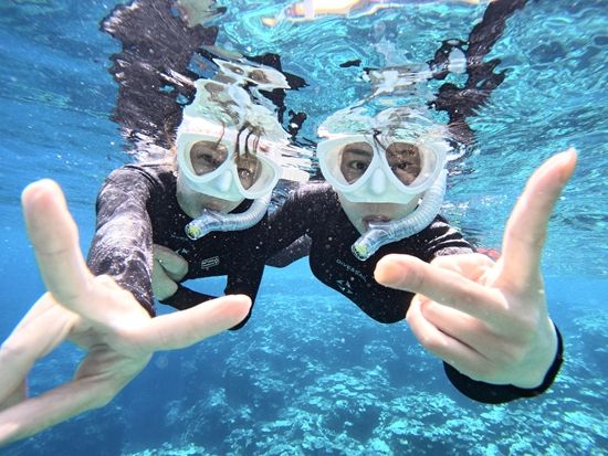 バラス島上陸＆鳩間ブルーシュノーケリングツアー 八重山トップクラス透明度の海を満喫◎＜約5時間／一人参加可／石垣島＞