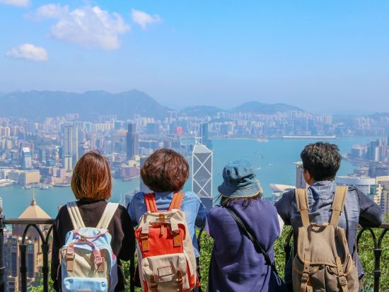 ピークトラム乗車＋スカイテラス428展望台入場 セットチケット事前予約　ビクトリアピークからの絶景を満喫！＜片道or往復＞