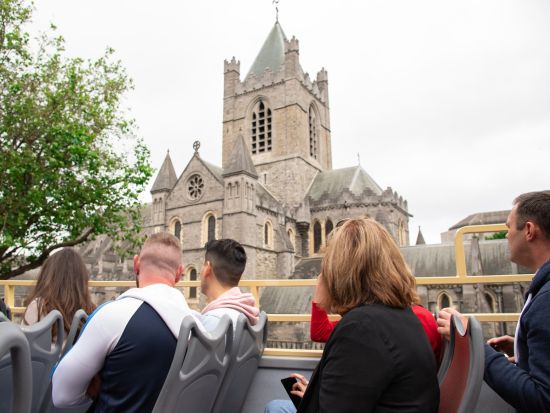 ダブリン 乗り降り自由バス　チケット事前予約 ＜英語ガイド＞