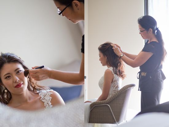 ヘアメイク２つ