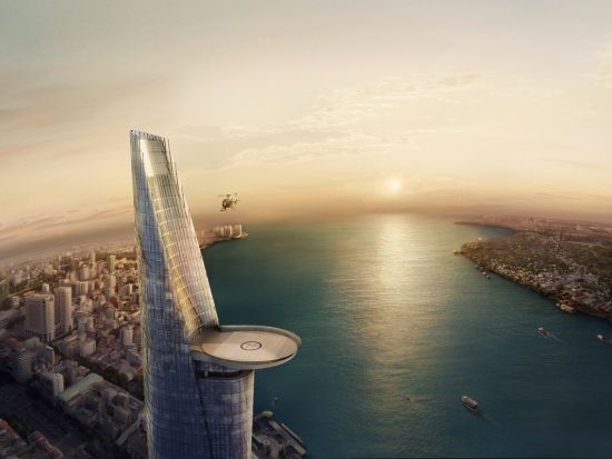 サイゴン スカイデッキ入場チケット事前予約　49階の展望台から360度広がるホーチミンの街並みを一望！＜ベトナム＞