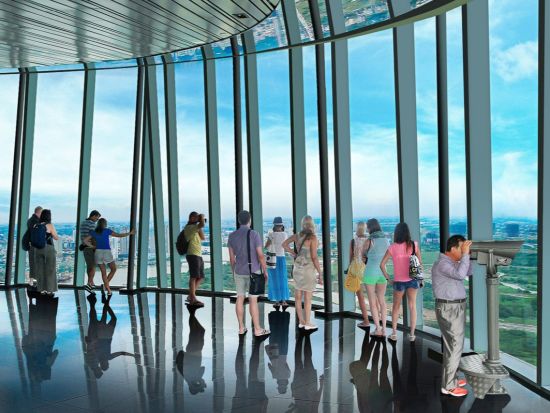 サイゴン スカイデッキ入場チケット事前予約　49階の展望台から360度広がるホーチミンの街並みを一望！＜ベトナム＞