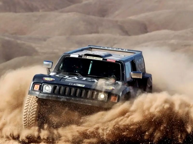 トングリ砂漠ドライブ