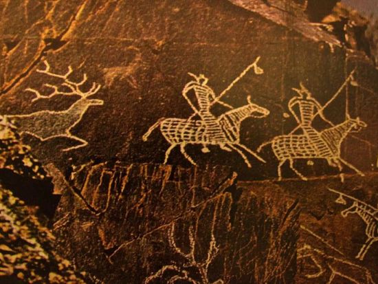 寧夏賀蘭山岩画