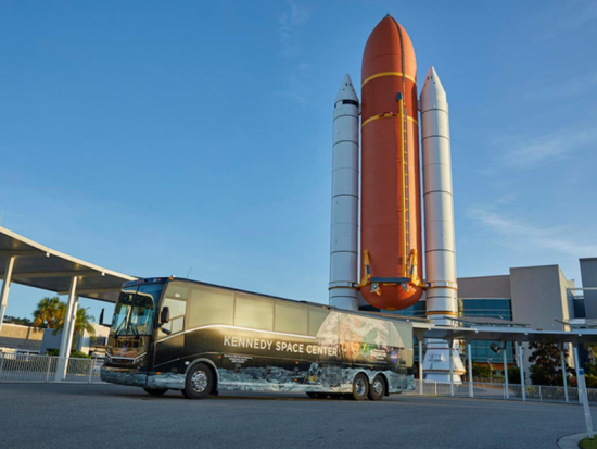 ケネディ宇宙センター 送迎サービス　到着したら自由時間 ＜入場チケット付き／英語ドライバーガイド＞