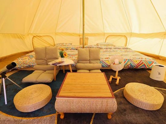 敦煌グランピング テント宿泊