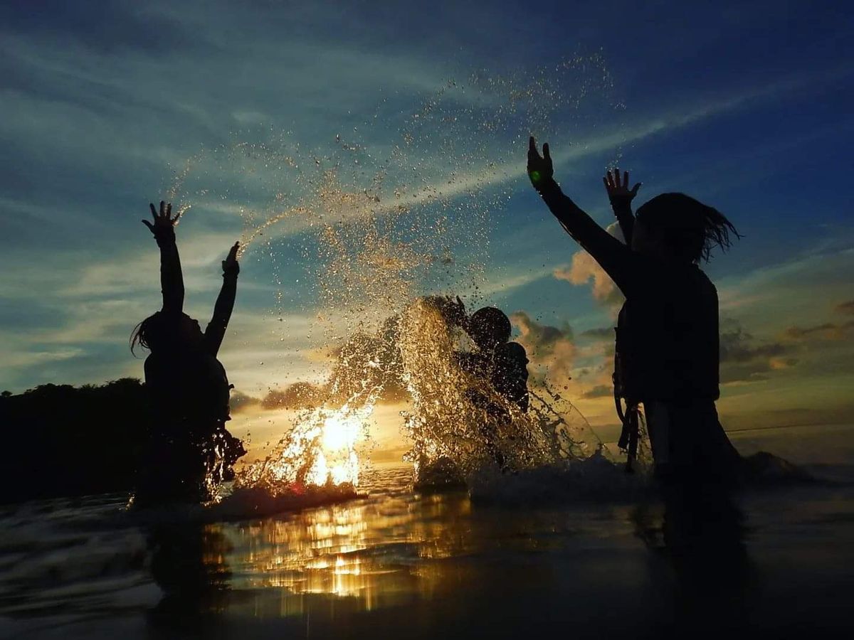 青の洞窟サンセットシュノーケル 神秘的な青の洞窟＋夕暮れの海を満喫