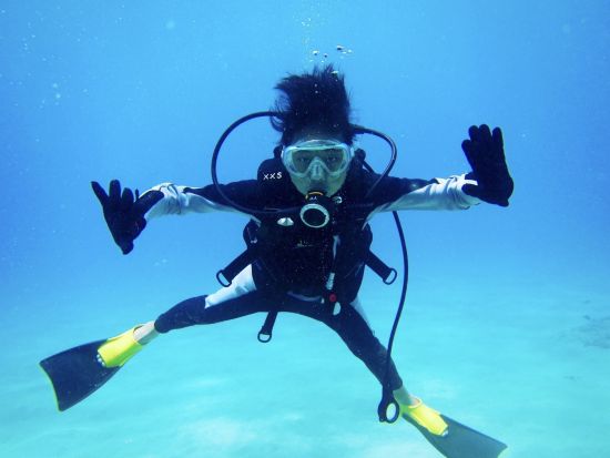 ハナウマ湾体験ダイビング　日本語インストラクターが丁寧にご案内！気兼ねなく楽しめるプライベートプラン＜ビーチ／1ダイブ＞by ハワイココスタイル