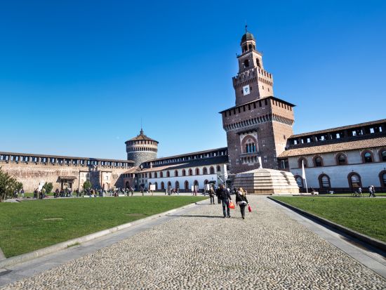 スフォルツェスコ城見学＆『ロンダニーニのピエタ』鑑賞ツアー＜1.5時間／英語ガイド＞